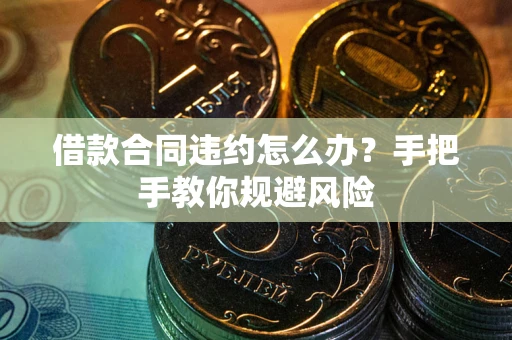 武汉借款合同违约怎么办？手把手教你规避风险
