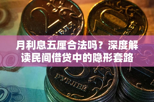 武汉月利息五厘合法吗？深度解读民间借贷中的隐形套路