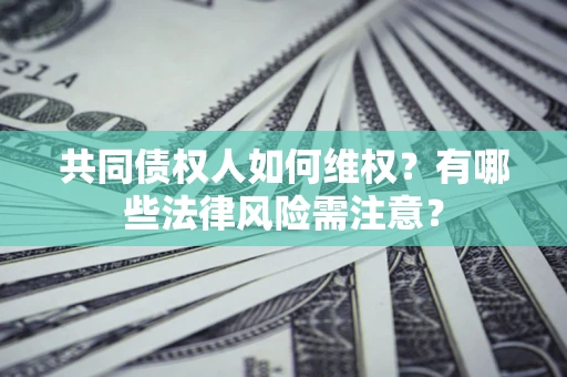 武汉共同债权人如何维权？有哪些法律风险需注意？