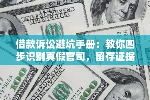 武汉借款诉讼避坑手册：教你四步识别真假官司，留存证据不踩雷