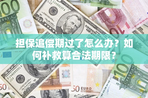 武汉担保追偿期过了怎么办？如何补救算合法期限？