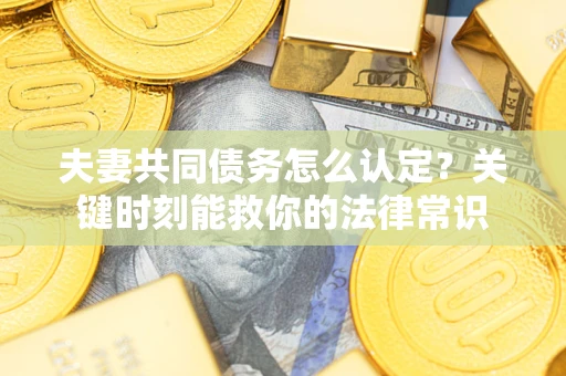 武汉夫妻共同债务怎么认定？关键时刻能救你的法律常识
