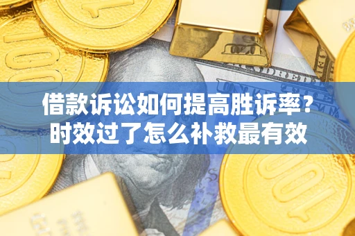 武汉借款诉讼如何提高胜诉率？时效过了怎么补救最有效