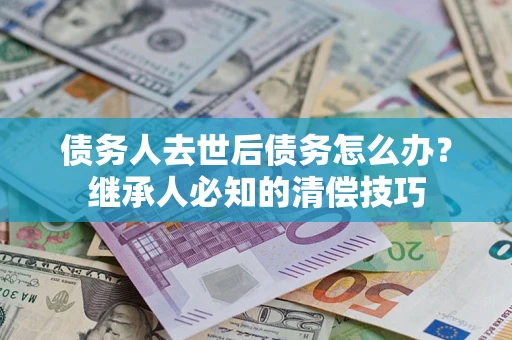 武汉债务人去世后债务怎么办？继承人必知的清偿技巧