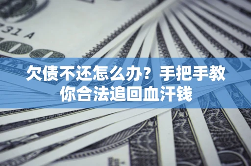武汉欠债不还怎么办?手把手教你合法追回血汗钱 武汉欠债不还怎么办?手把手教你合法追回血汗钱