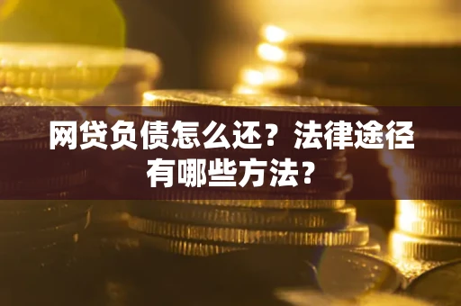 武汉网贷负债怎么还？法律途径有哪些方法？